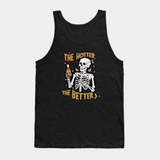 The Hotter the Better Skeleton Tank Top